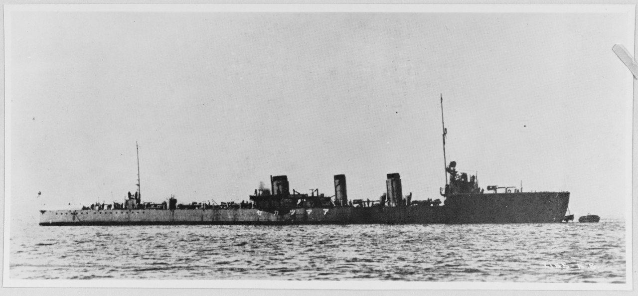 Japanese ship AMATSUKAZE, 1927