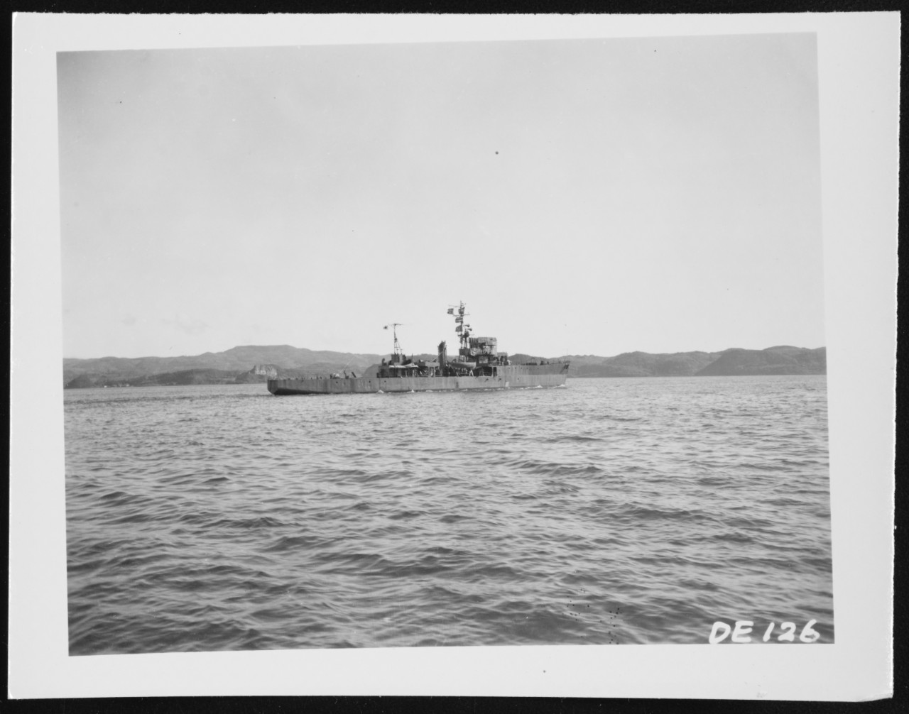 Japanese Escort Vessel: KAIBOKAN CL II (Type D) #126