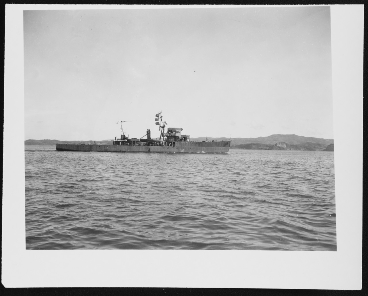 Japanese Escort Vessel: KAIBOKAN #126 (CL II) Type D