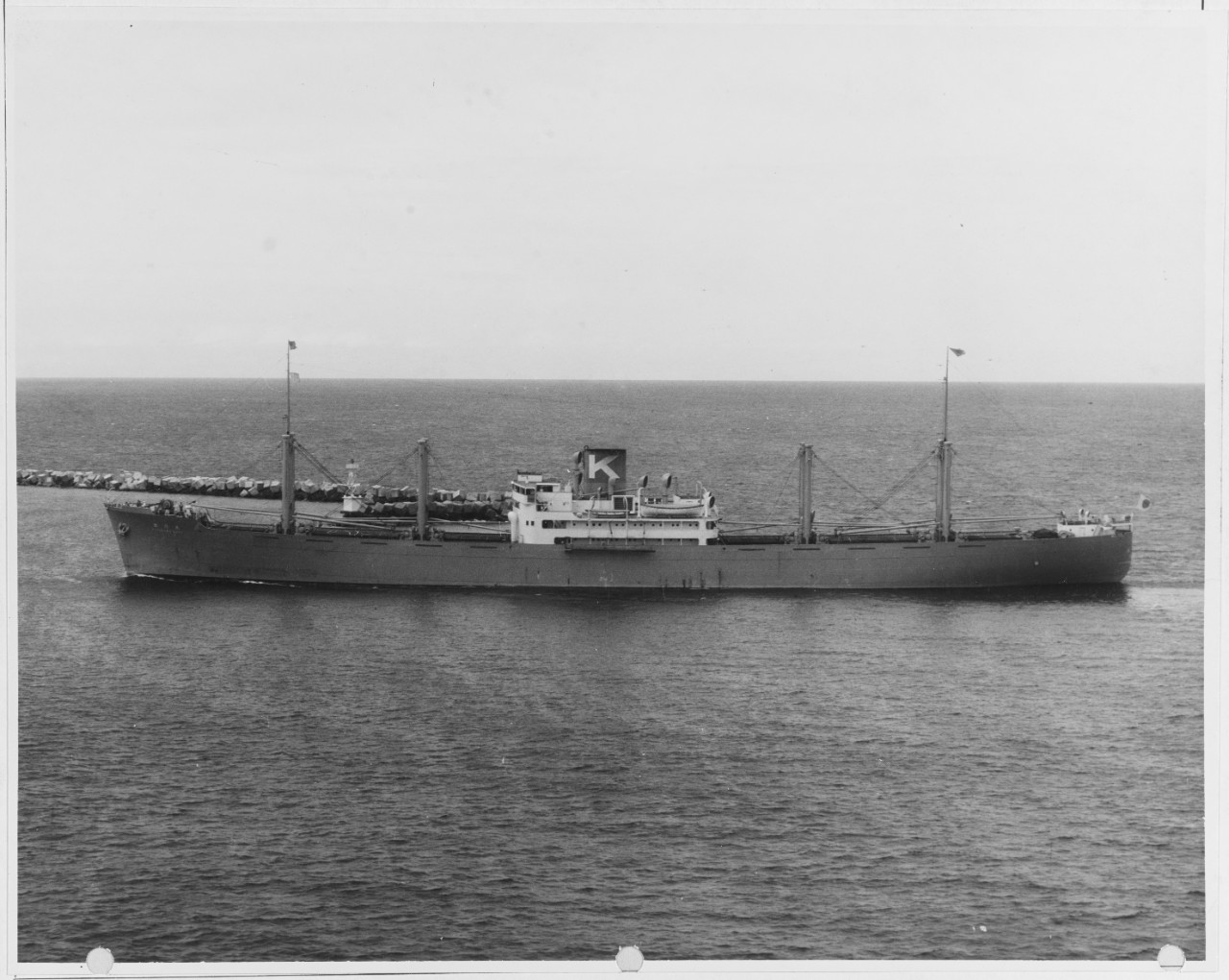 Japanese ship: KIYOKAWA MARU, October 13, 1937