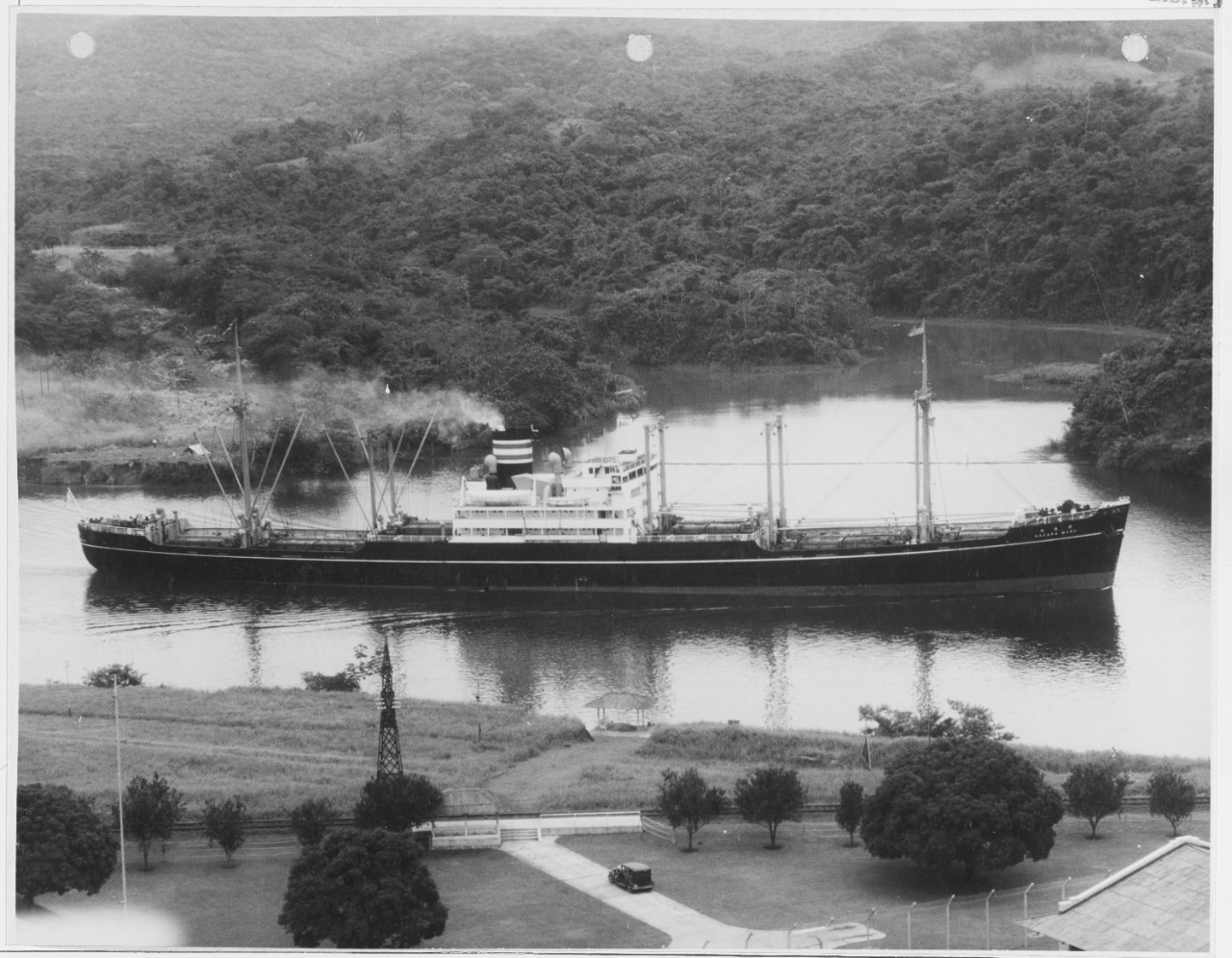 Japanese ship: NAGARA MARU, August 6, 1937