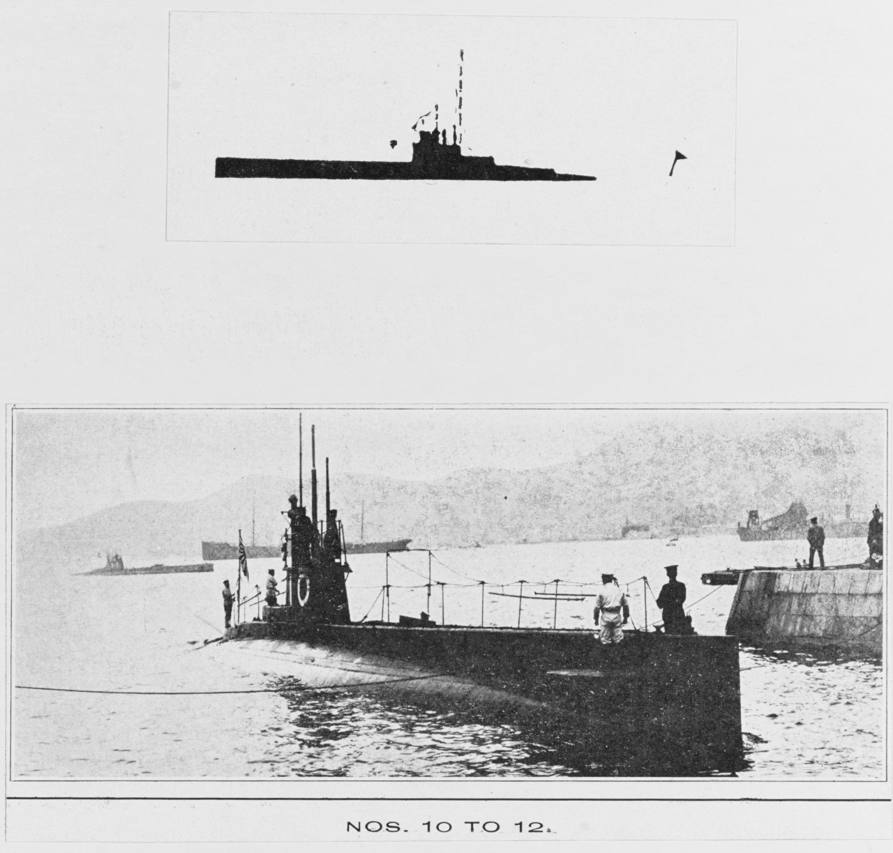 Japanese Submarines Nos. 10 to 12
