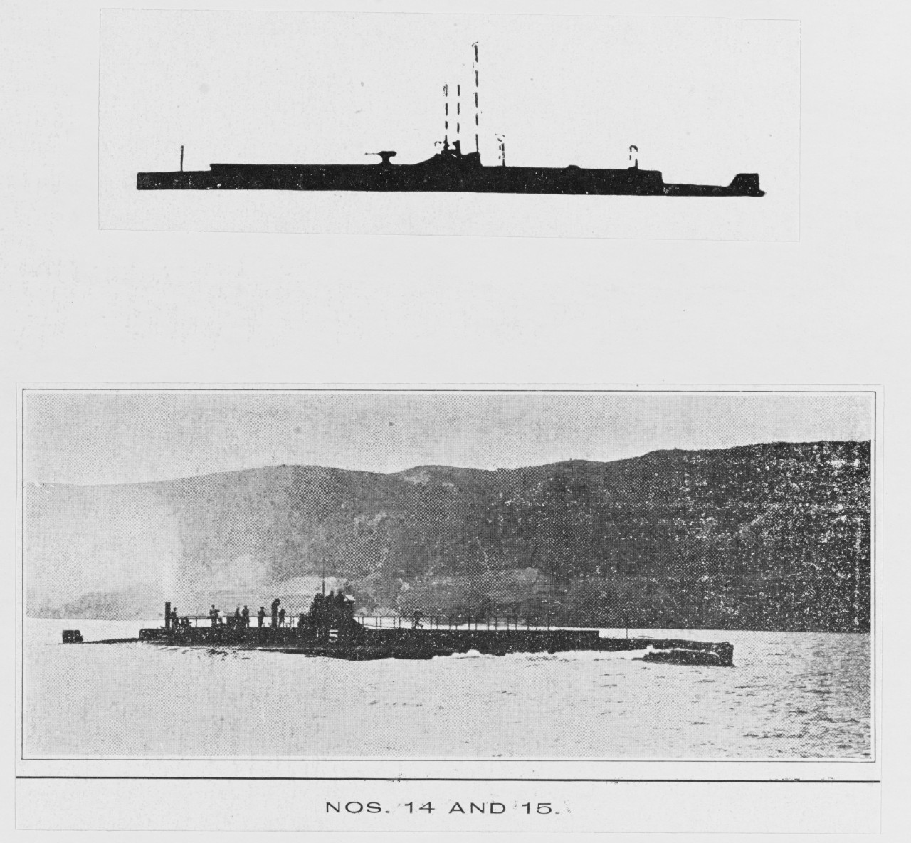 Japanese Submarines Nos. 14 and 15