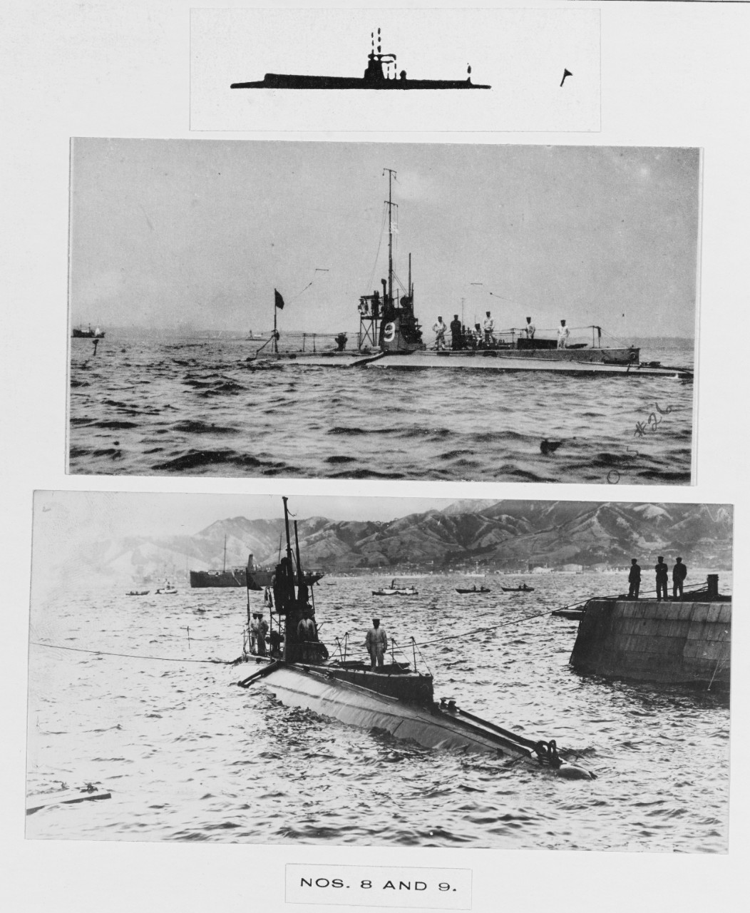 Japanese Submarines Nos. 8 and 9