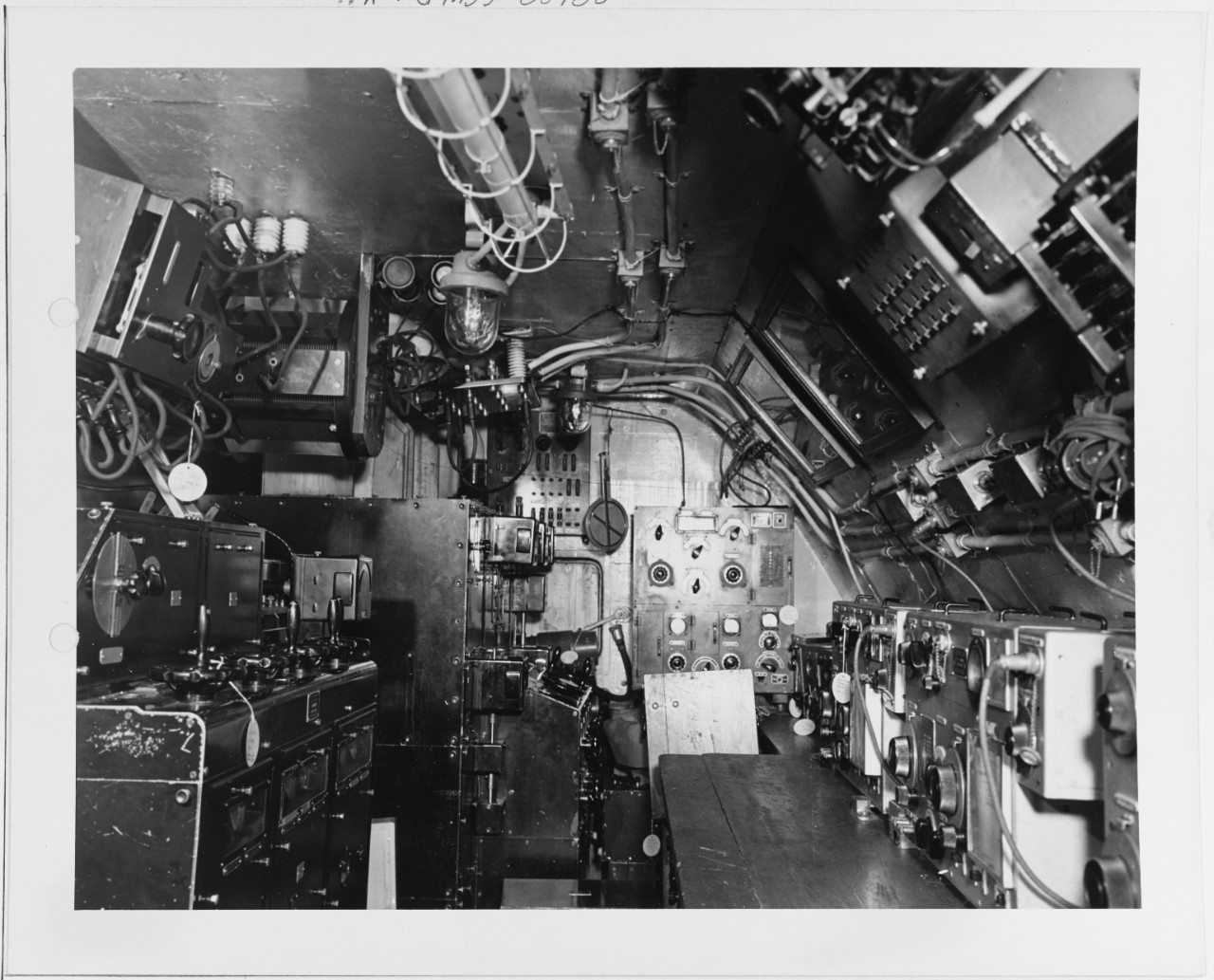 Main Control Room on the I-400 Japanese Submarine