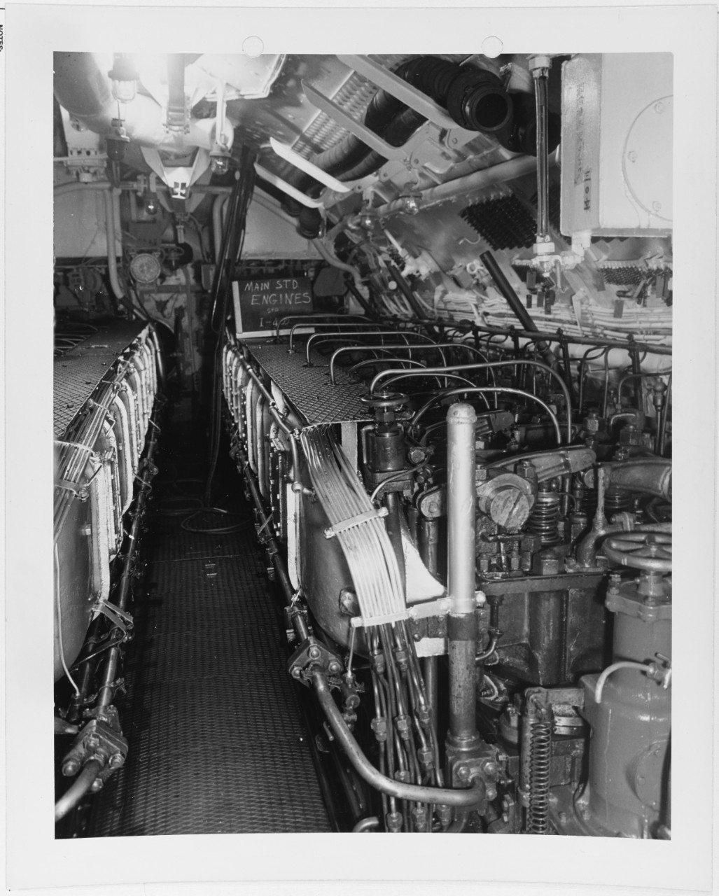 Main Starboard Engines on the I-400 Japanese Submarine