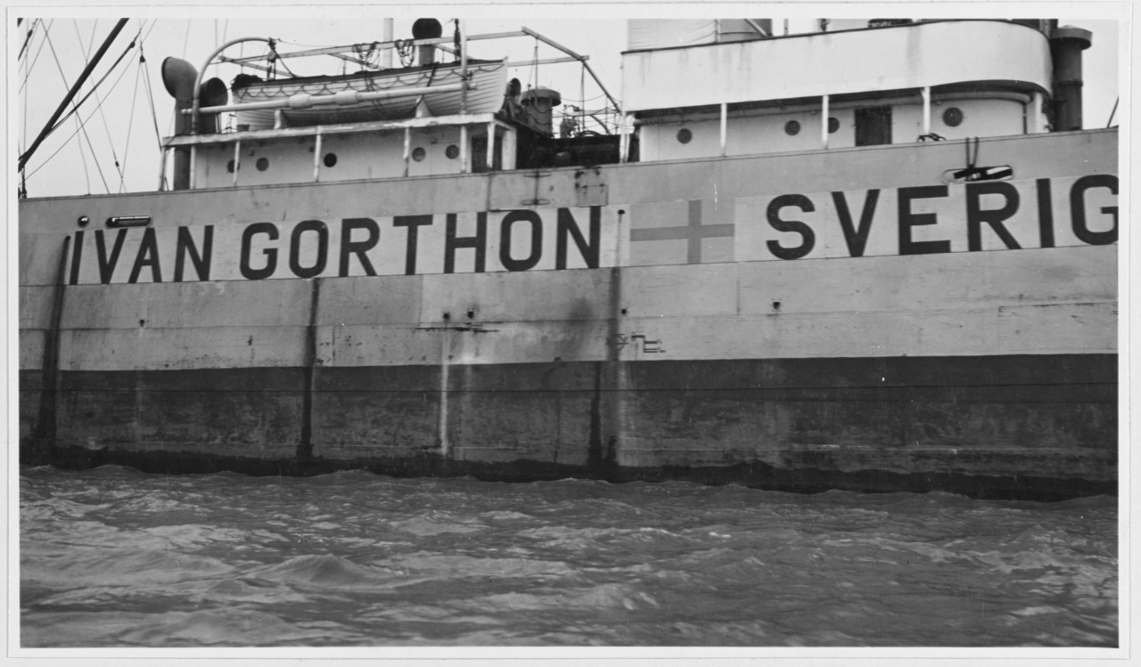 S.S. IVAN GORTHON, March 11, 1942