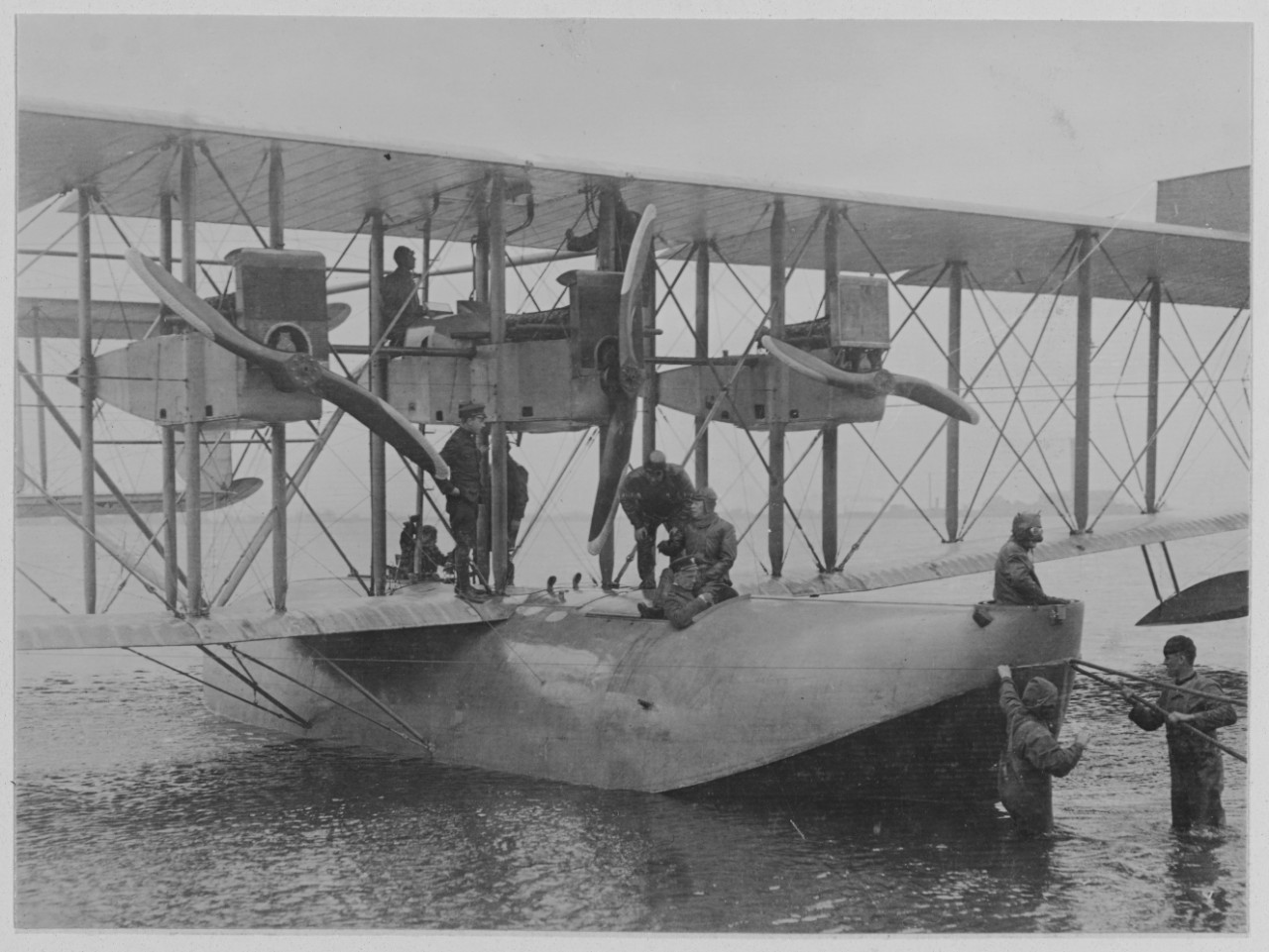 Engines and body of NC-1