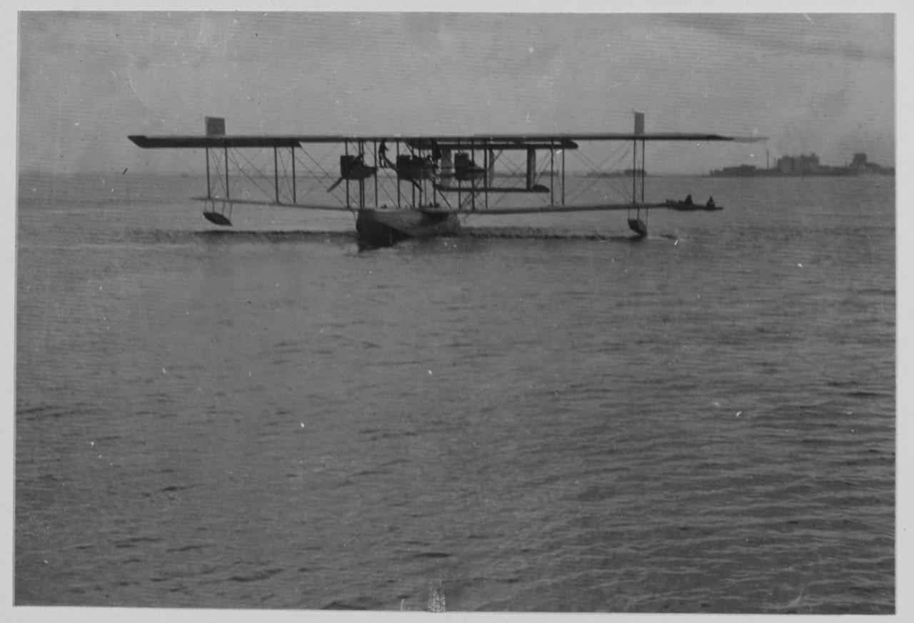 NC-1, at rest on water