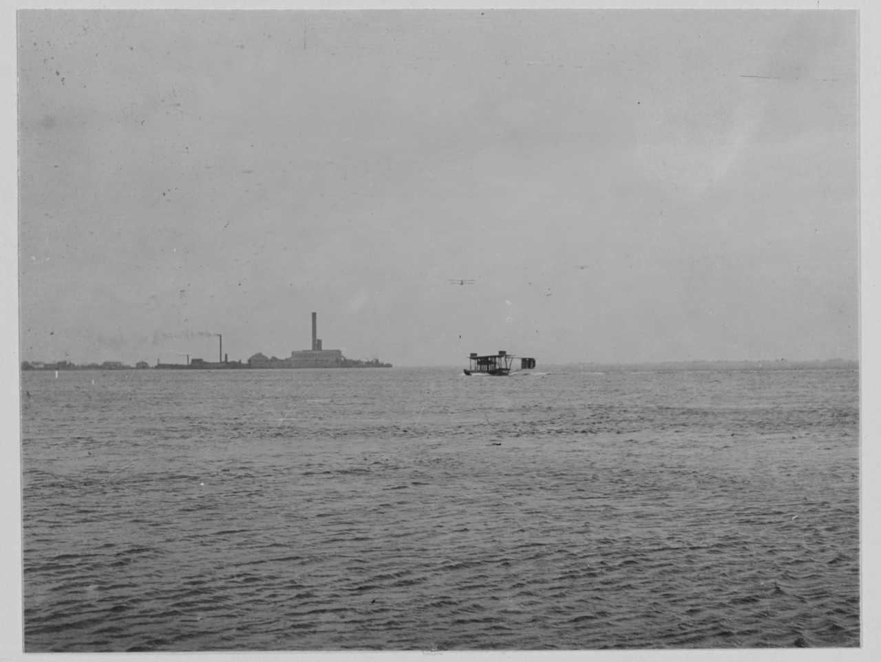 Seaplane NC-1 beginning flight