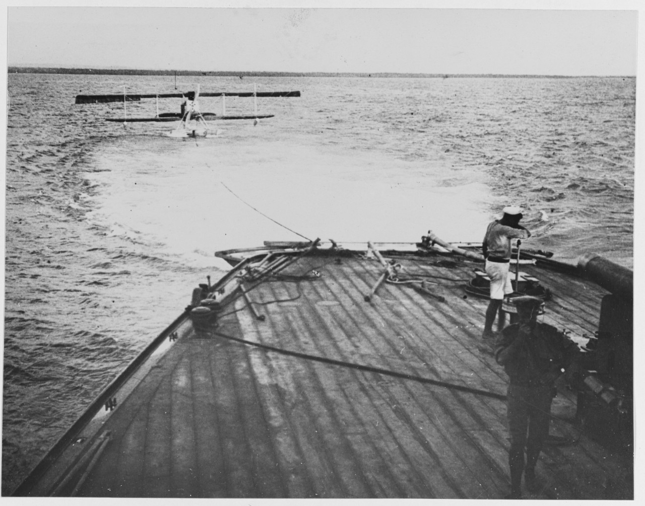 Seaplane used for spotting firing against KONIGSBERG