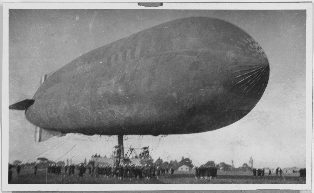 AT-1 in which Secretary Roosevelt made his flight at Paimboeuf U.S. Naval Air Station, France