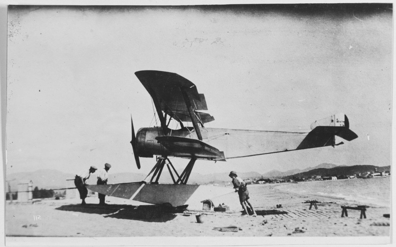 Sopwith Seaplane used at Hourtin, France. 1917-1919