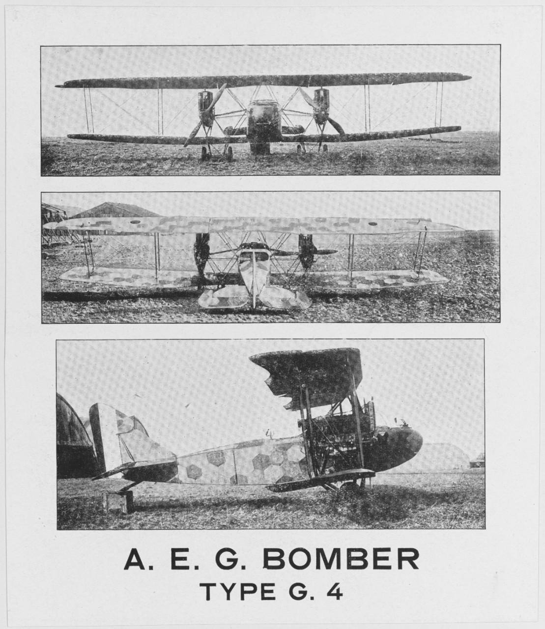 A.E.G. Bomber Type G.4.