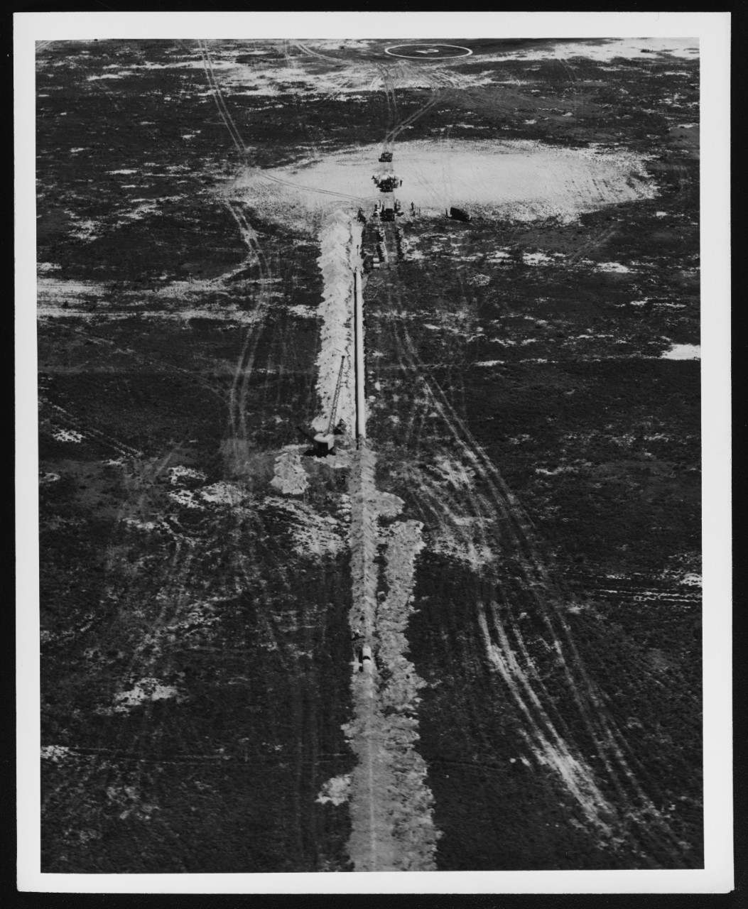 Storm sewer for flying field, U.S. Naval Air Station, Lakehurst, New Jersey