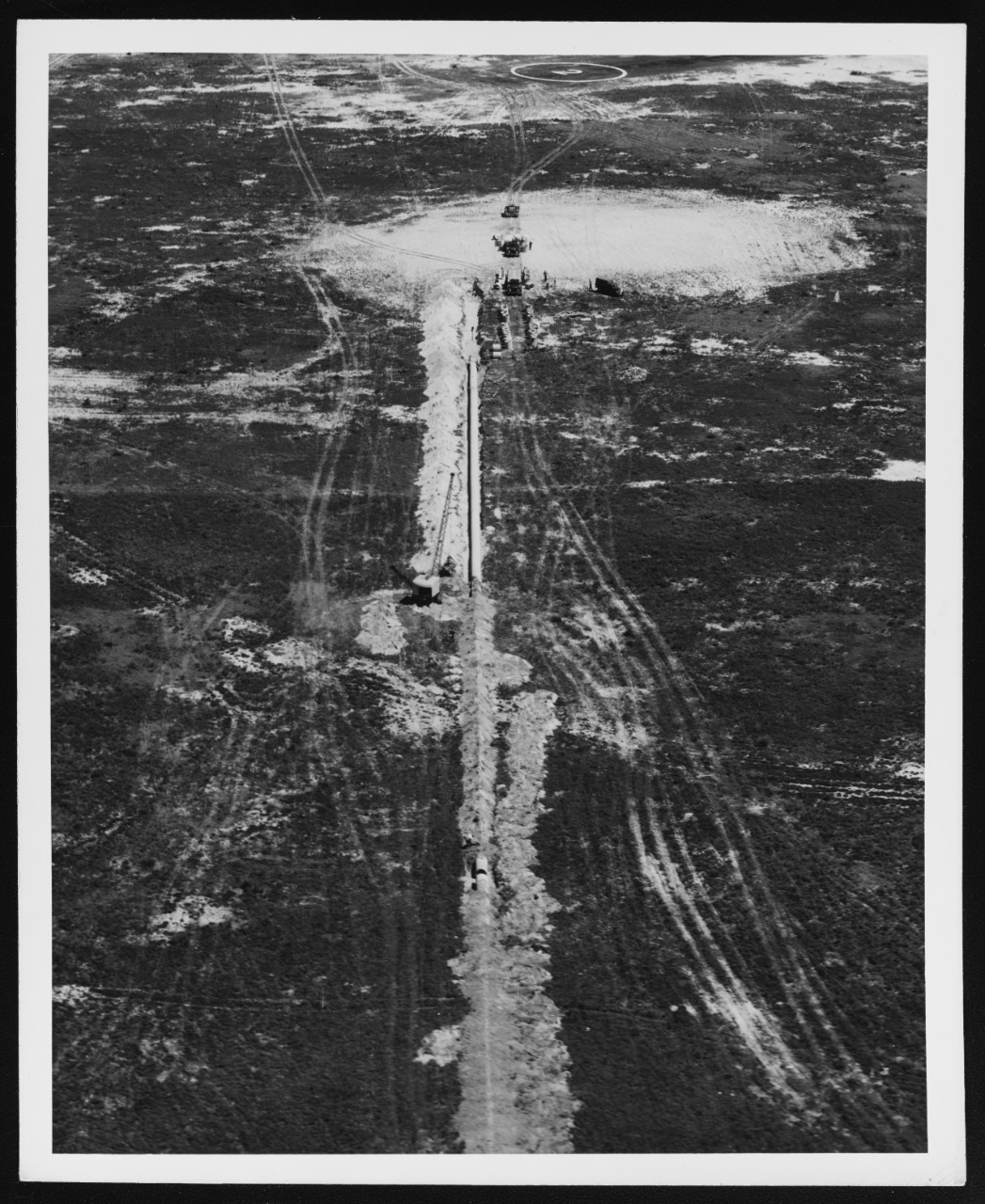 Storm sewer for flying field, U.S. Naval Air Station, Lakehurst, New Jersey