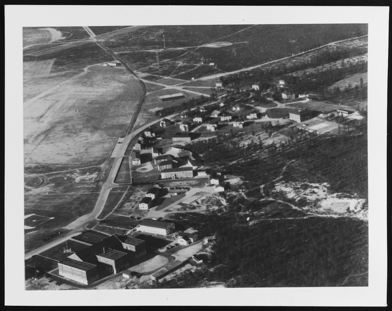 U.S. Naval Air Station, Lakehurst, New Jersey, Barracks and C.P.O. Quarters.