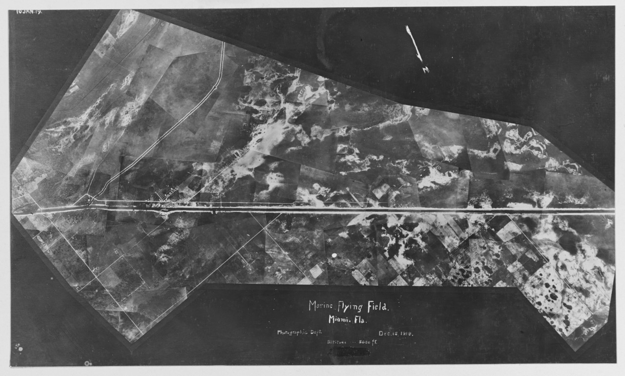 Mosaic map, U.S. Marine Flying Field, Miami, Florida