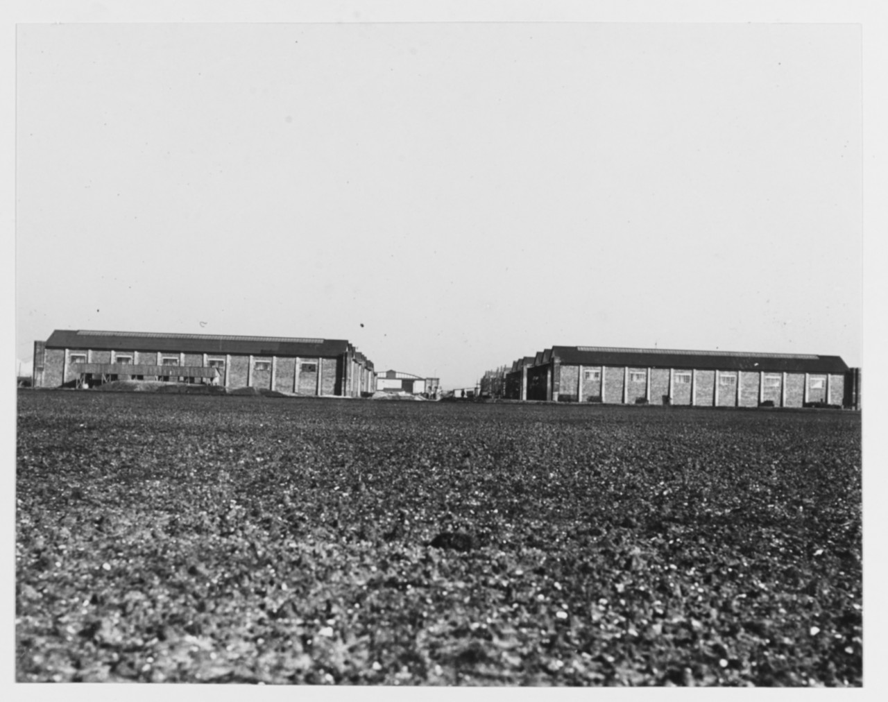 Store hangars at U.S. Naval Air Station