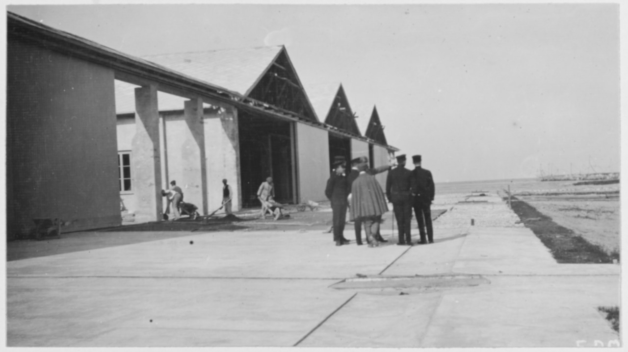Hangars at U.S. Naval Air Station