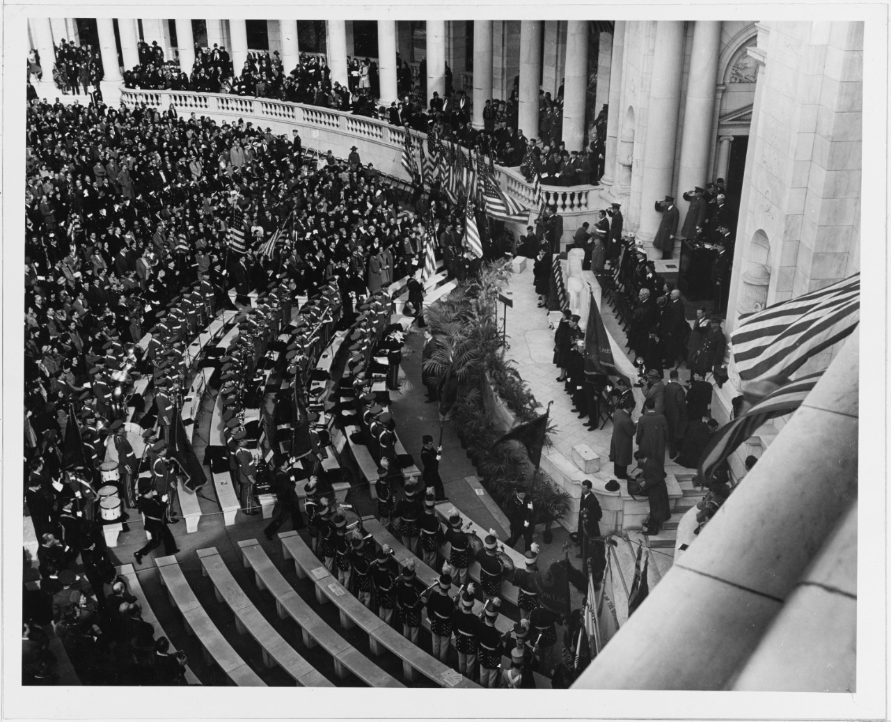 President F.D. Roosevelt Delivering Armistice Day Address