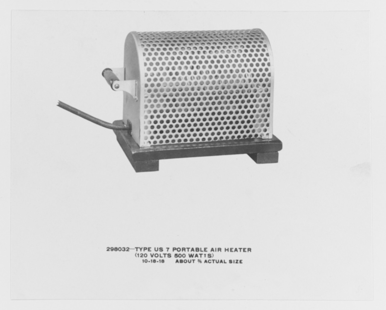 Type U.S. 7 Portable Air Heater