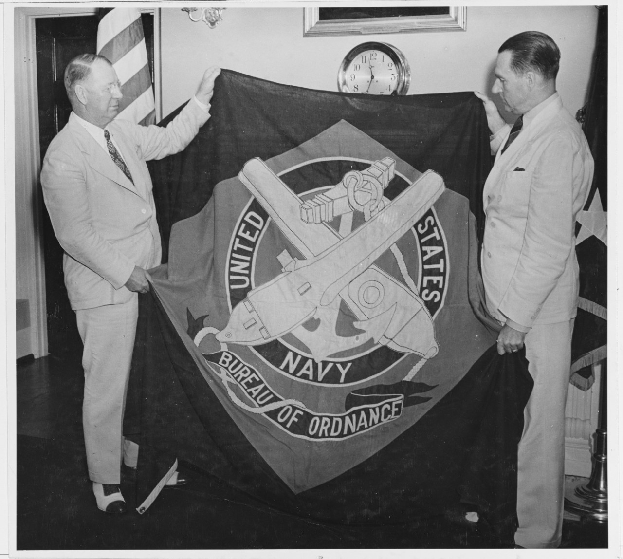 USN Bureau of Ordnance Flag