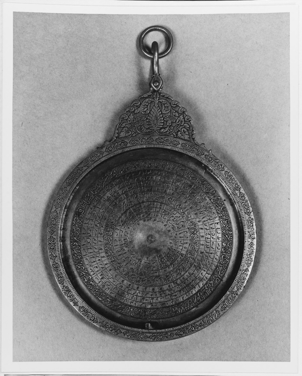 Front View of an Astrolabe