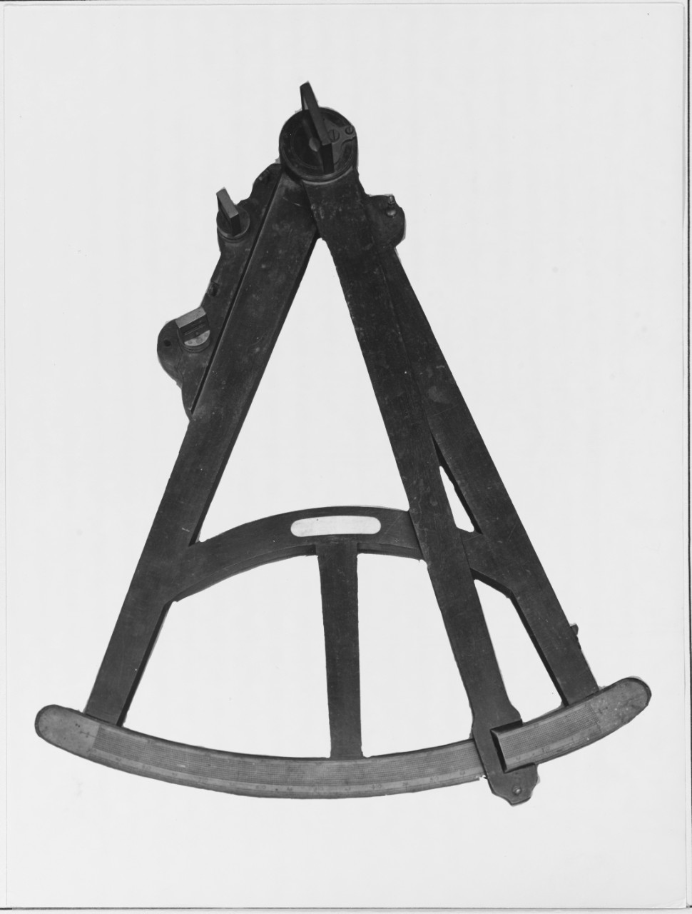Wooden Octant of the 18th Century