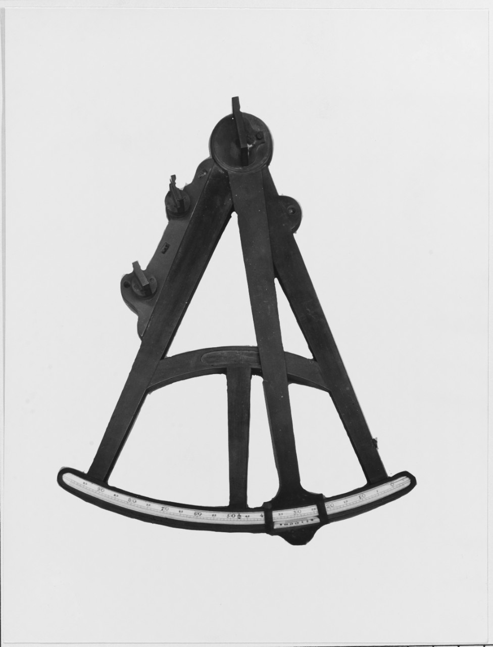 Wooden Octant of the 18th Century