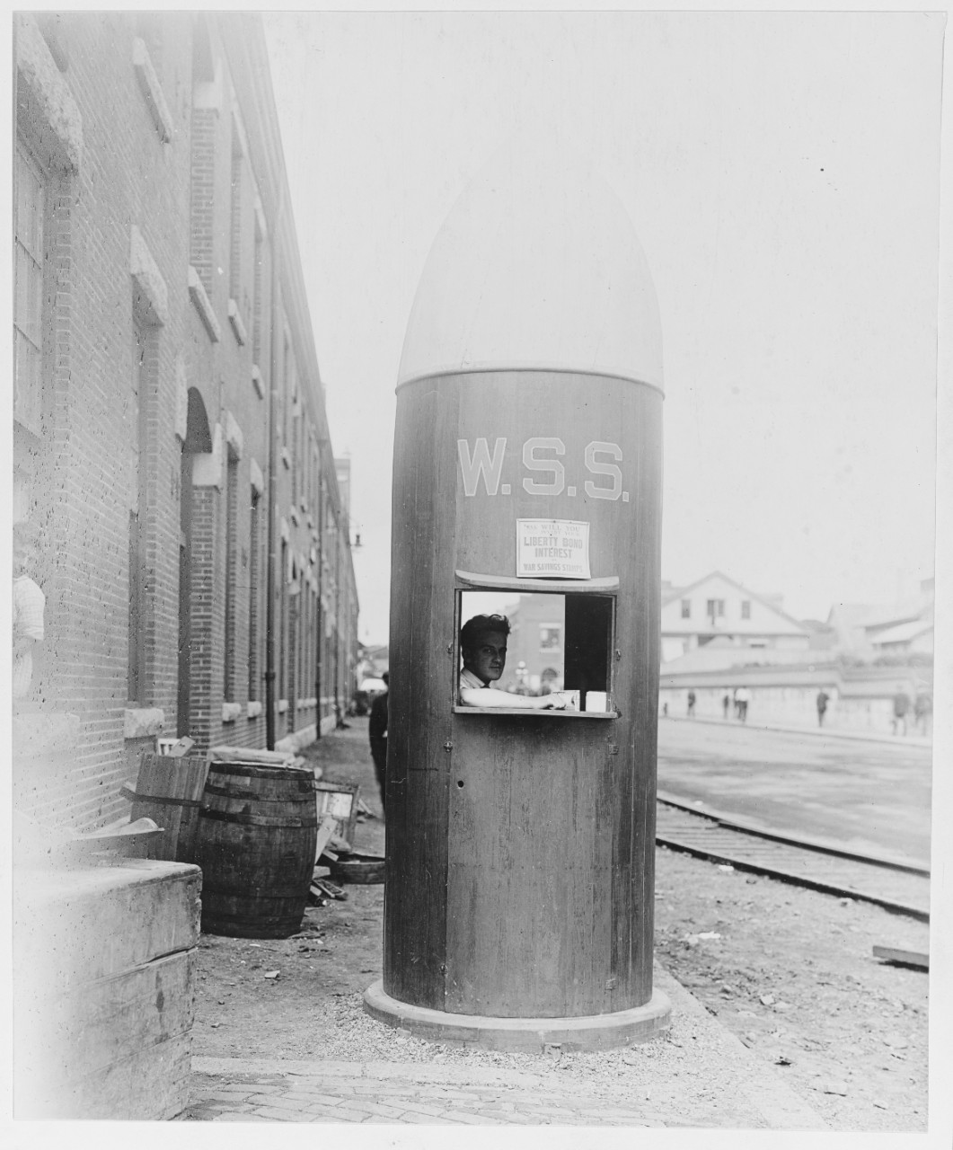 War Savings Stamp Booth, 1919