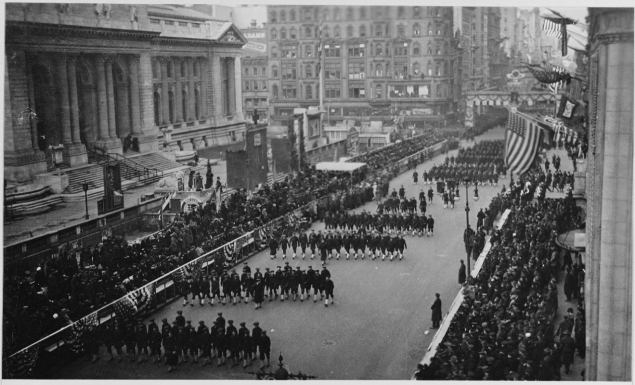 Naval Parade, 1918