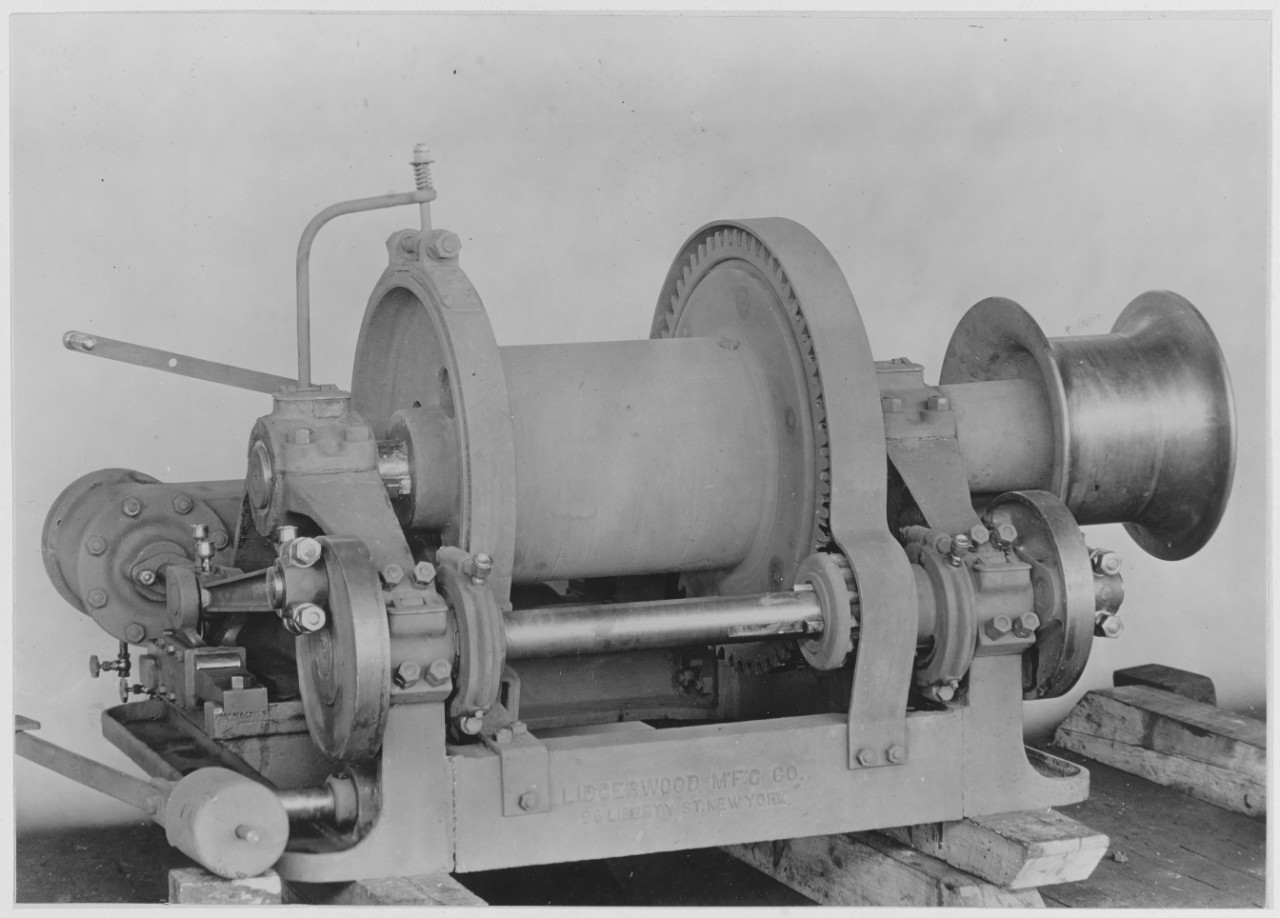 Lidgerwood 1917 cargo winch