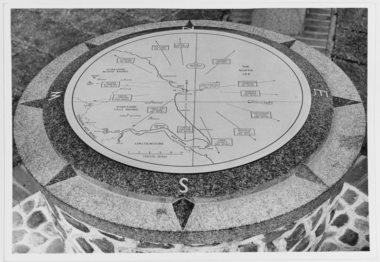 John Paul Jones Commemorative Toposcope, September 23, 1959