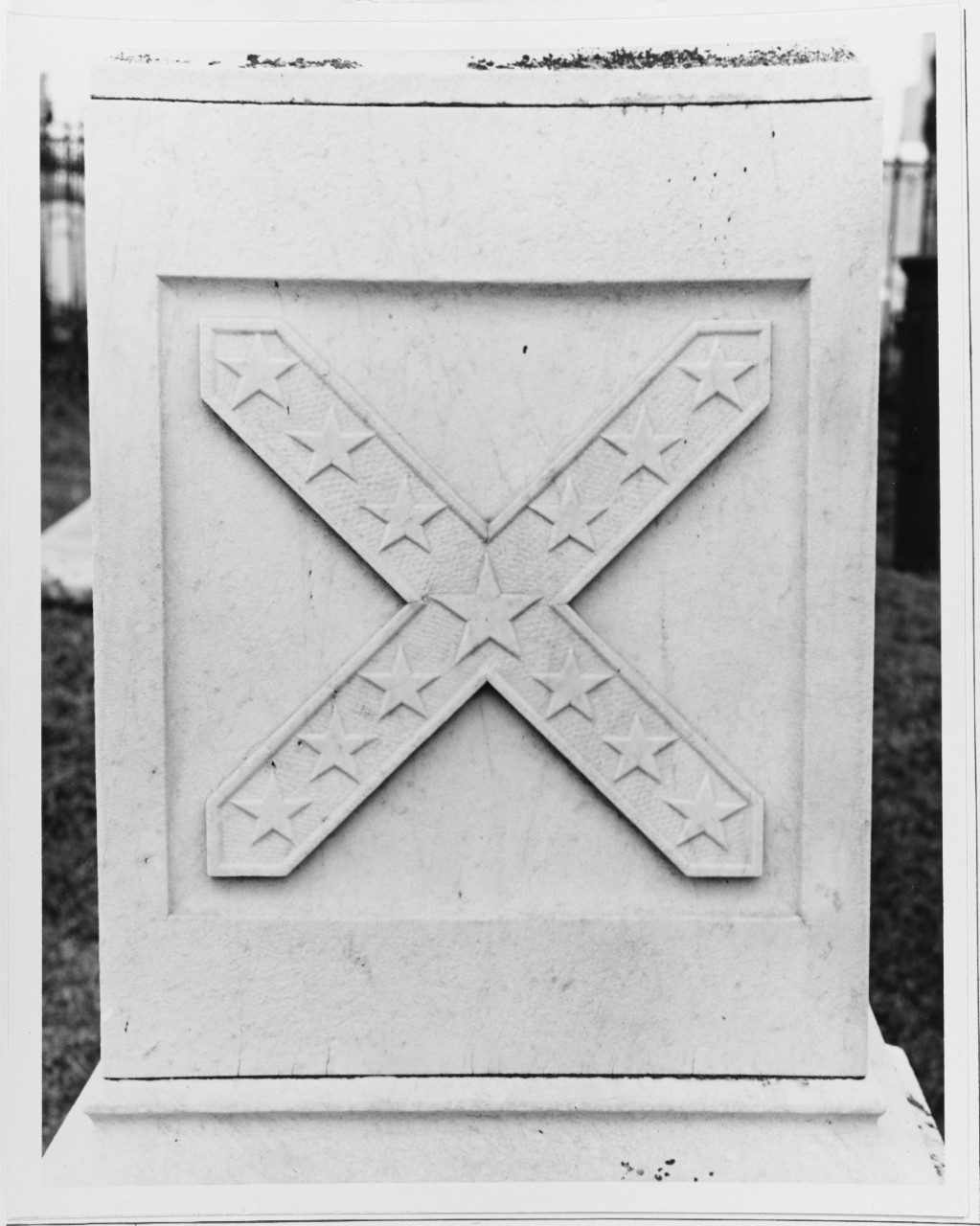 Monuments to James Waddell in St. Anne's Cemetery in Annapolis, Maryland, June, 1965