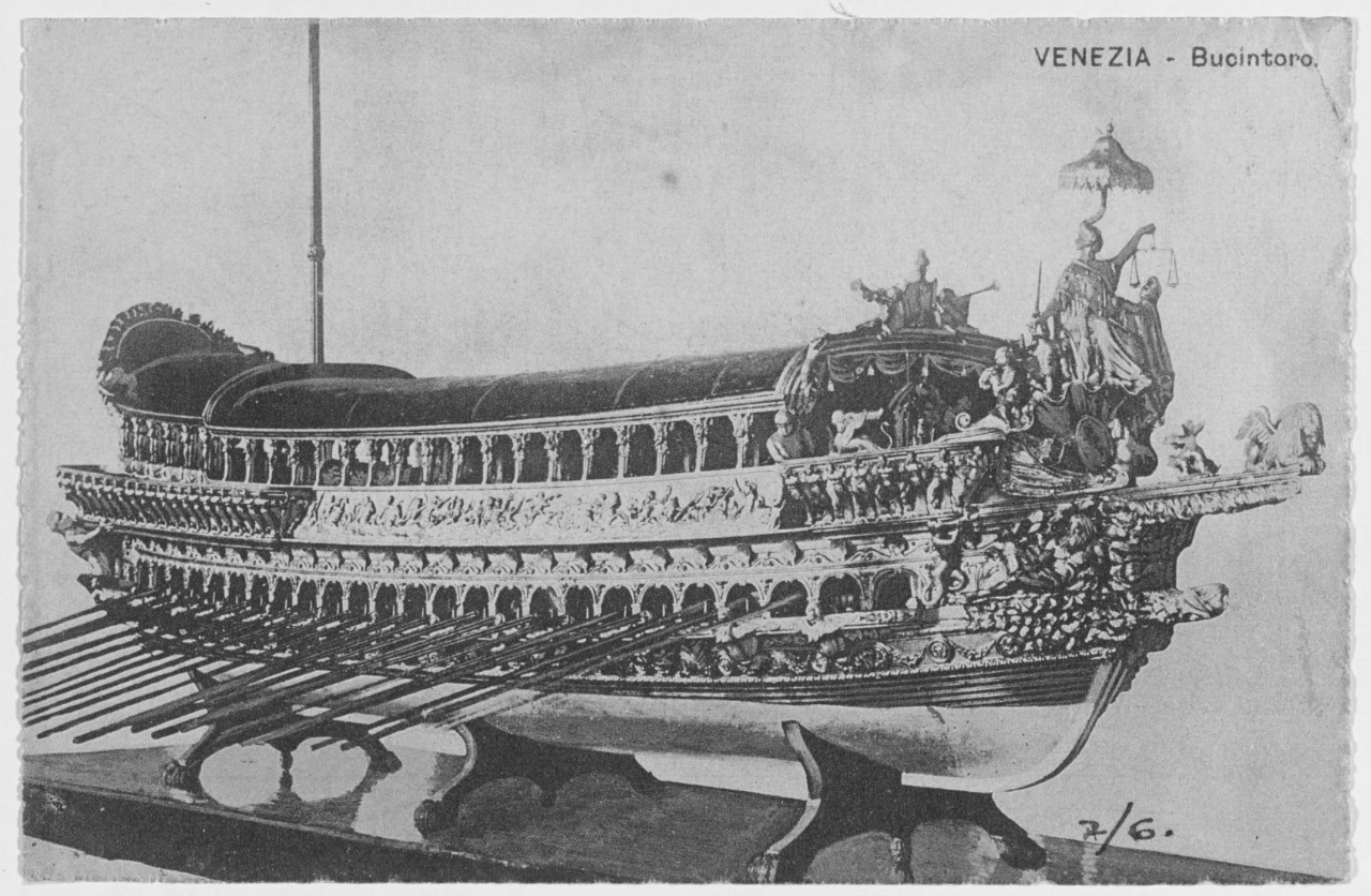 Model of Venetian Galley