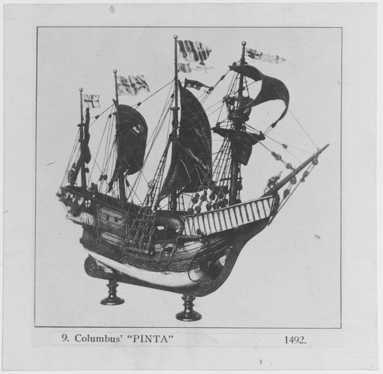 Model of a Spanish Ship Columbus' PINTA