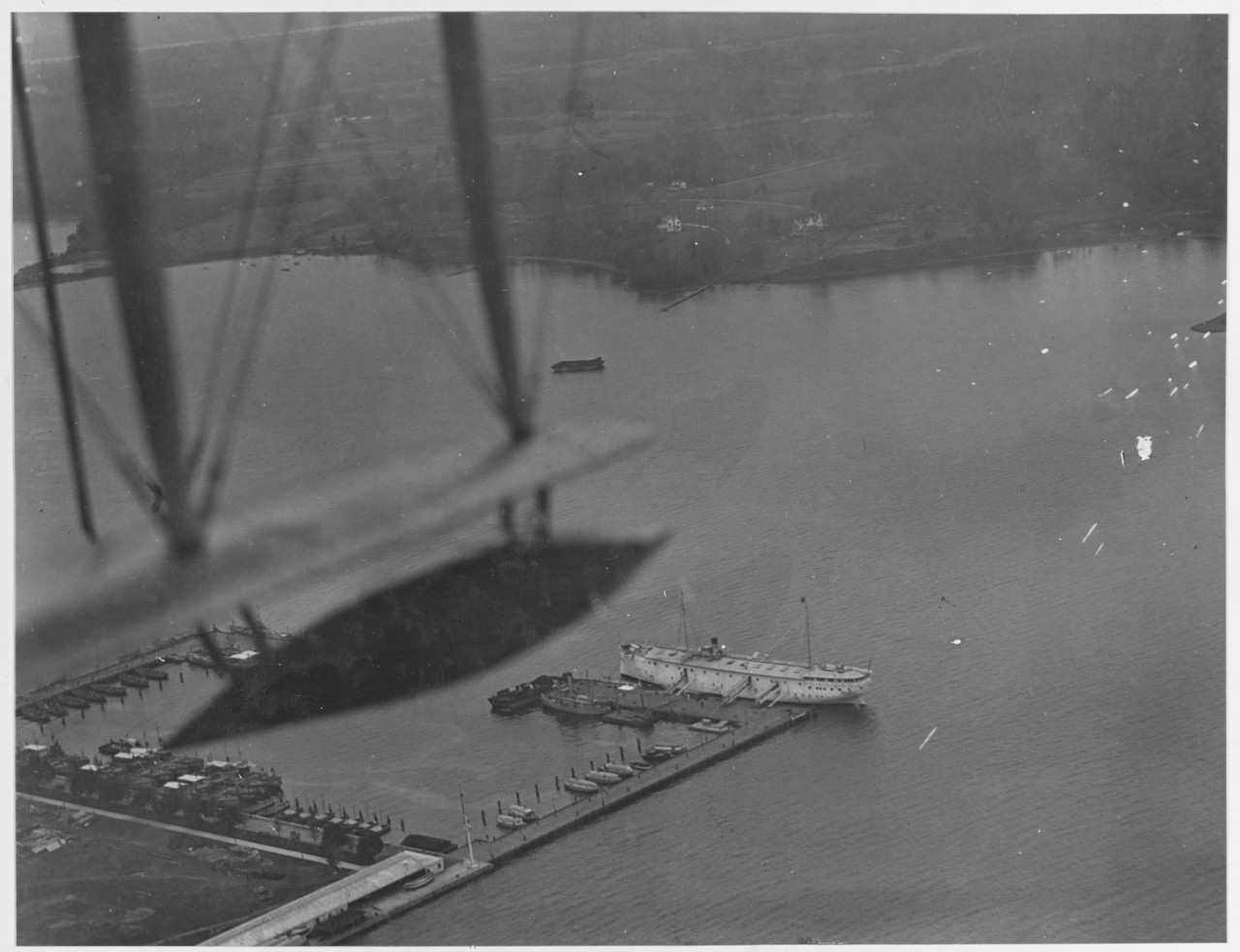 Aerial view near Naval Academy, Annapolis, Maryland. June 22, 1921