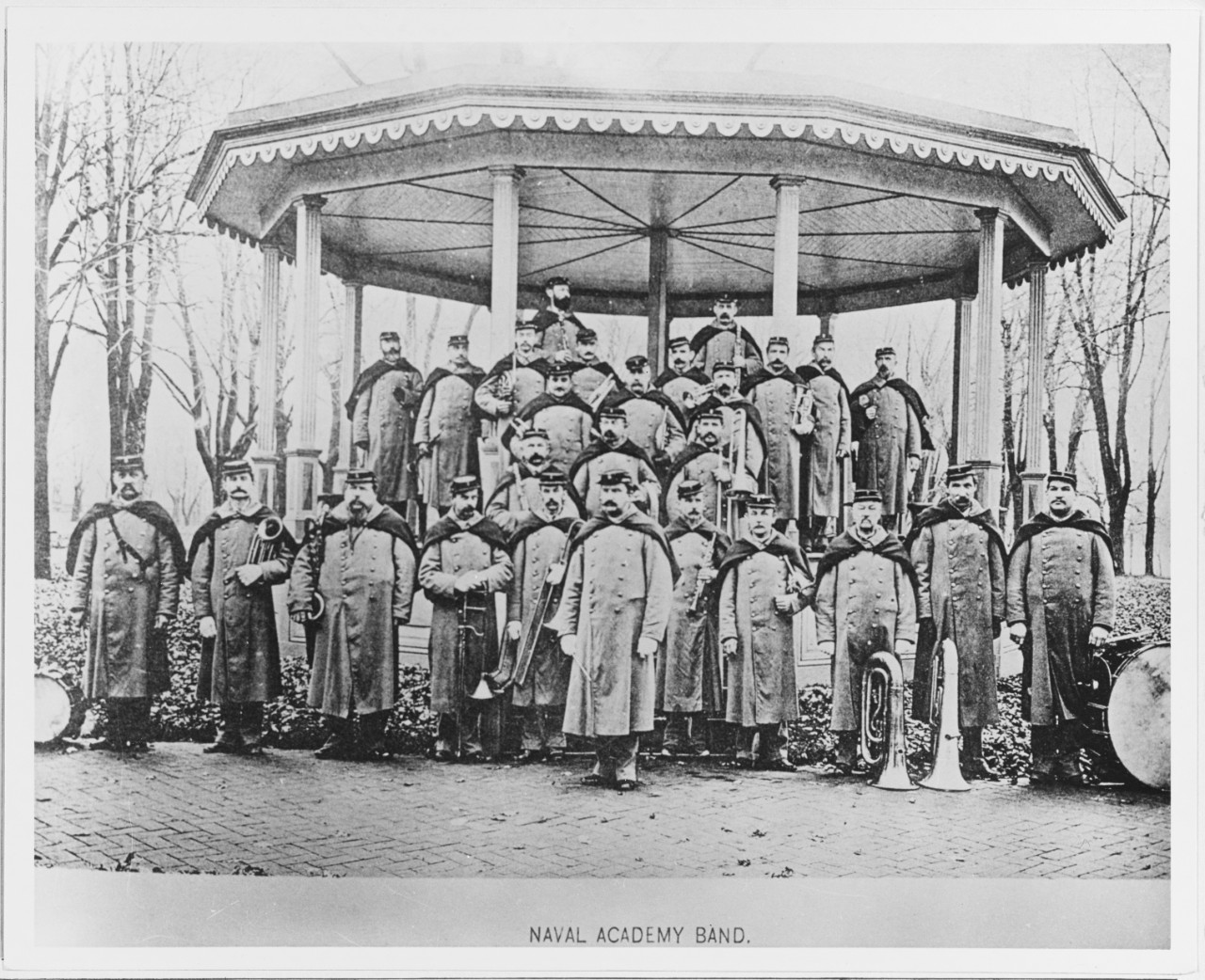 U.S. Naval Academy Band, circa 1885