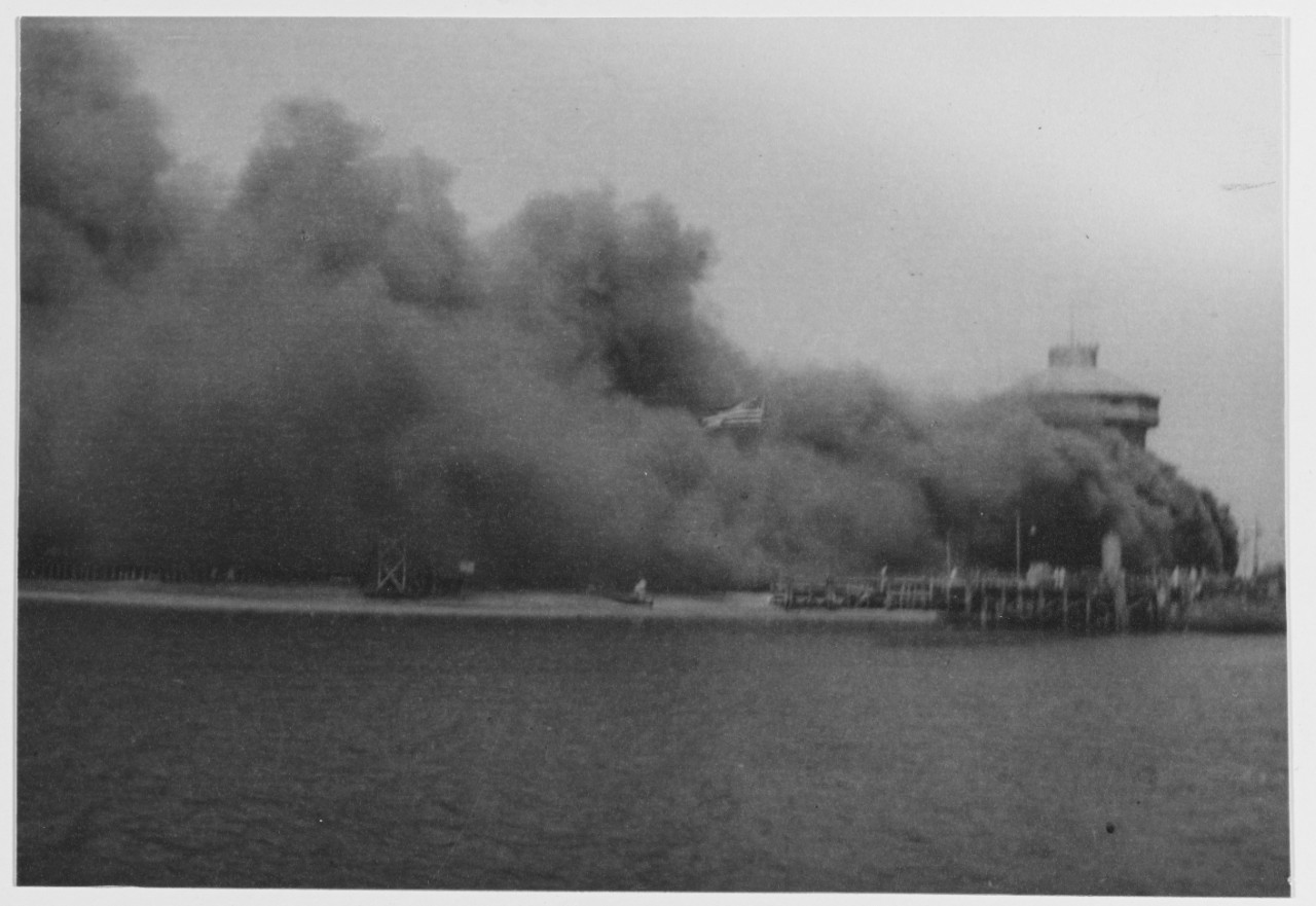 Fire at Cape May, New Jersey. July 4, 1918