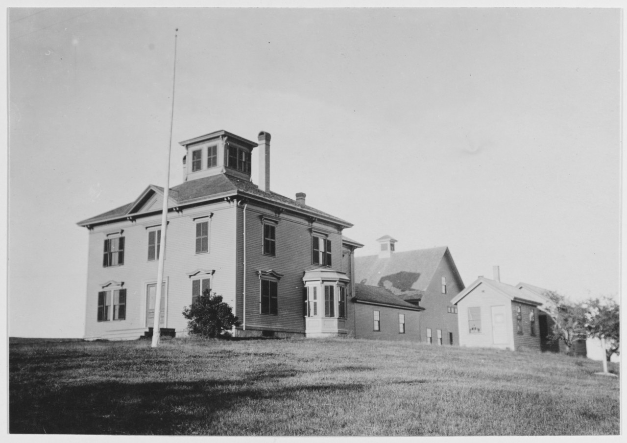 U.S. Naval Buildings coast Guard Station No. 8, Damiscove Island, Boothbay Harbor, Maine