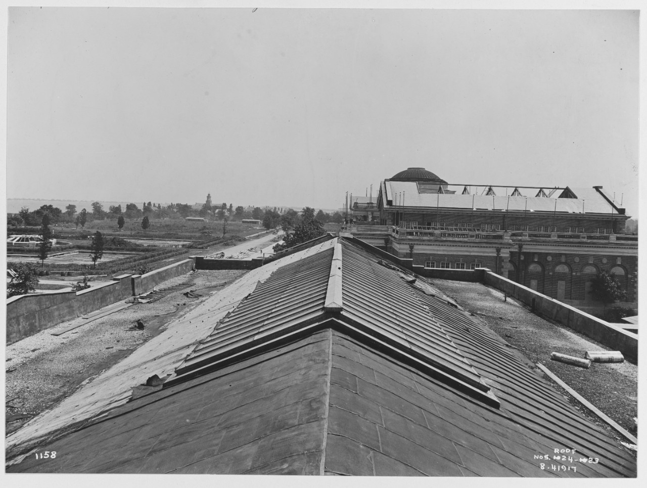 Roof of History and Auditorium Buildings