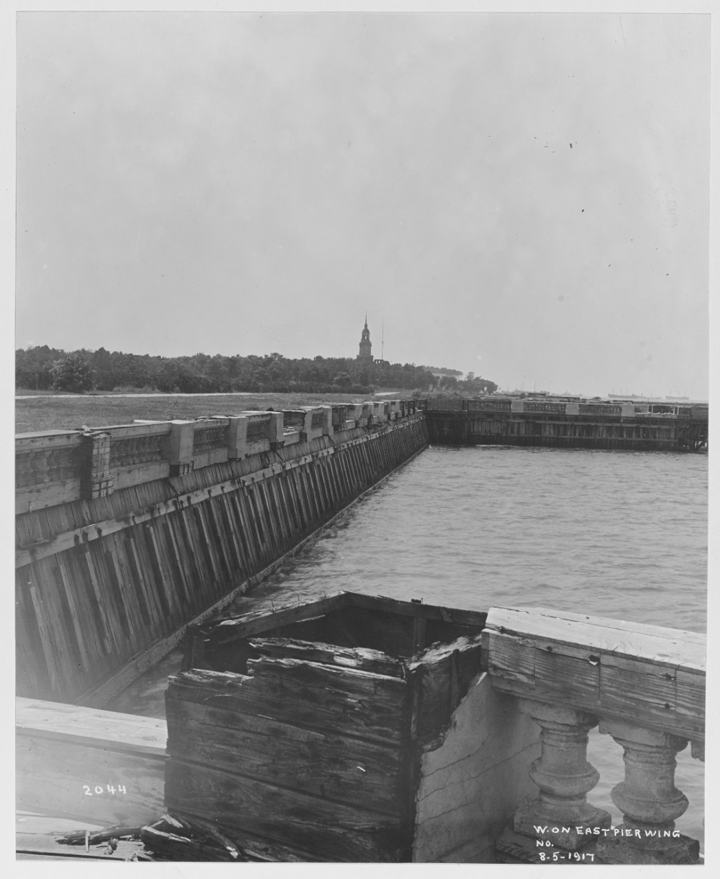 East Pier, Naval Operating Base.