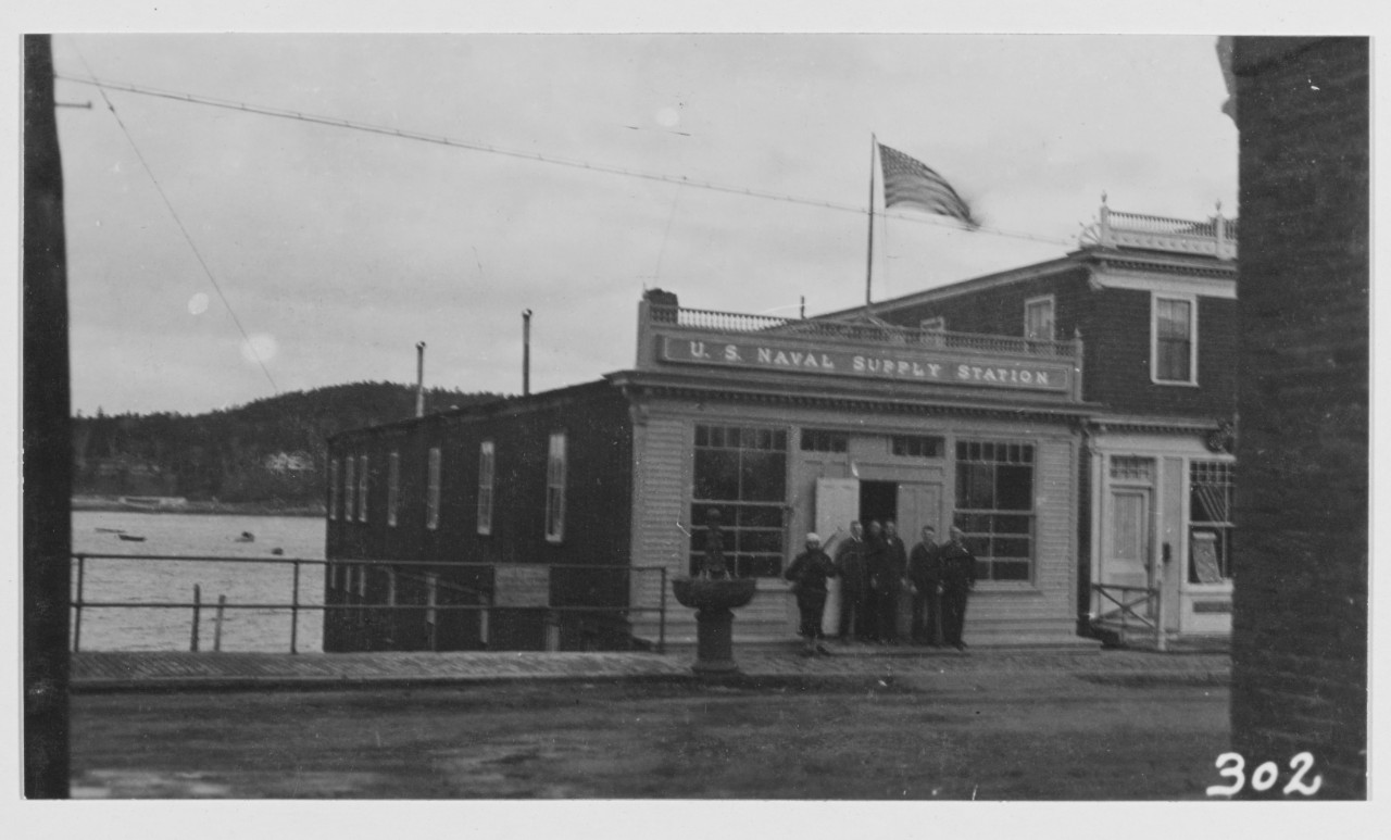 Naval supply station, Bar Harbor Section, bar Harbor Me.