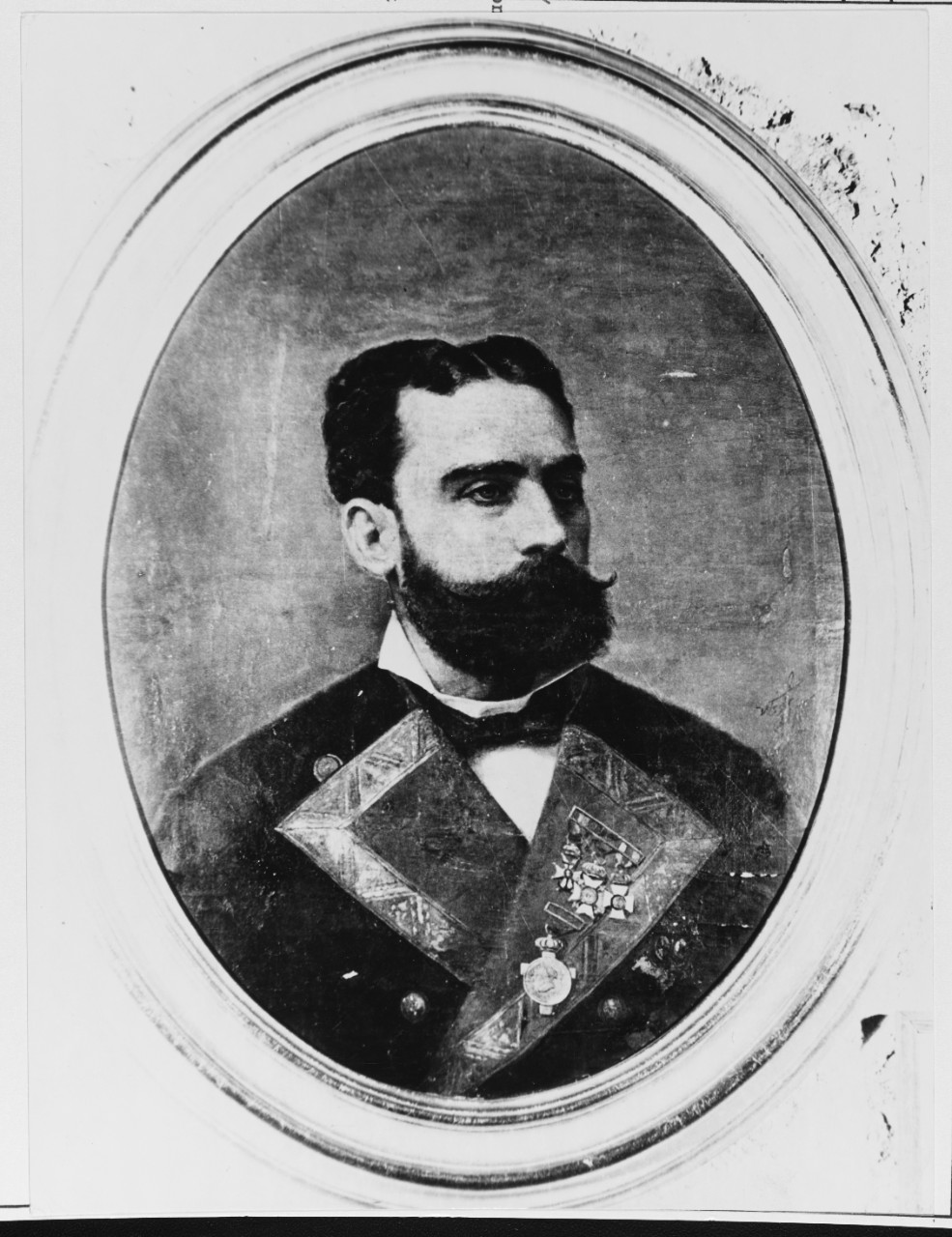 Portrait of Isaac Peral Y Caballero