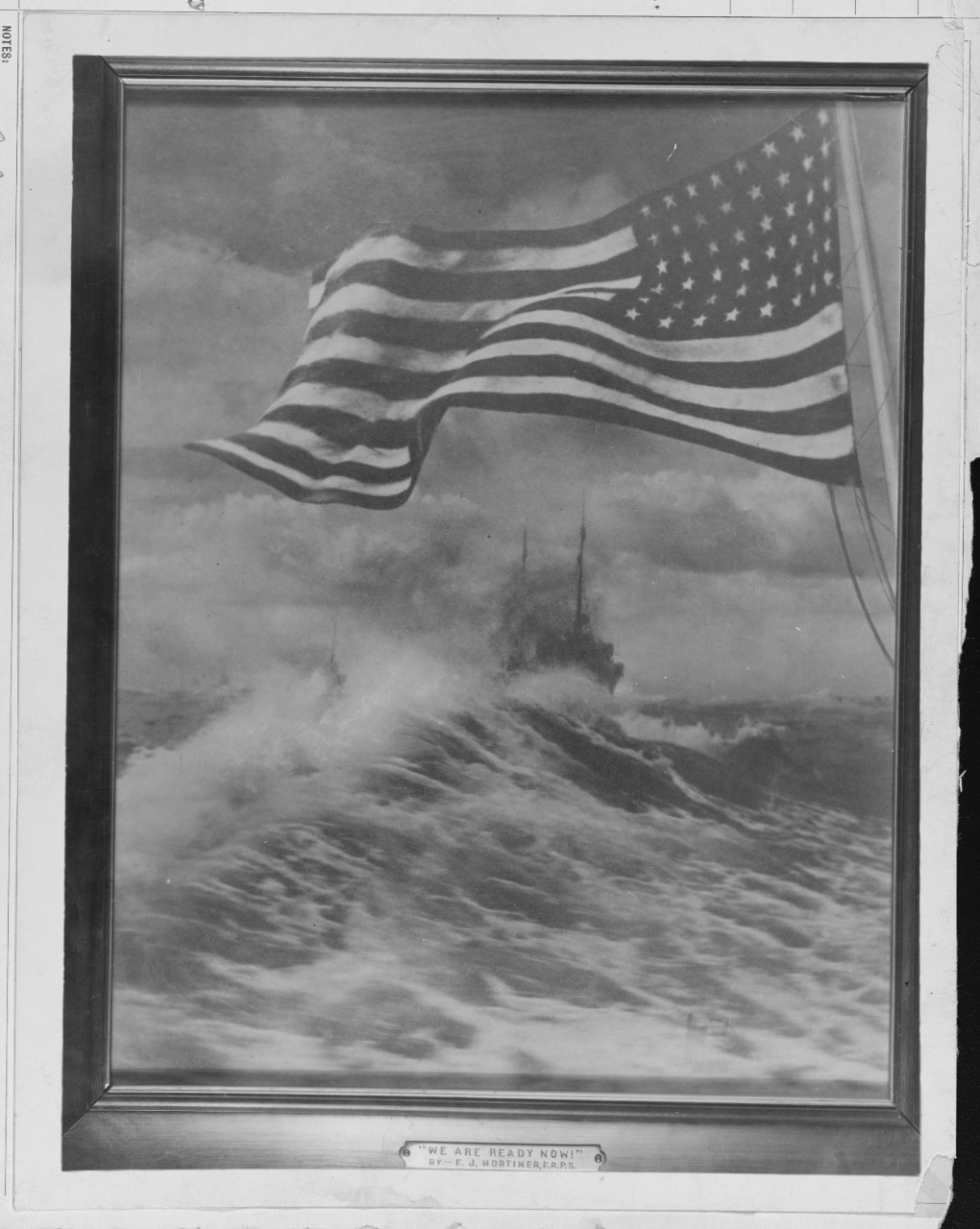 U.S. Destroyer at Queenstown