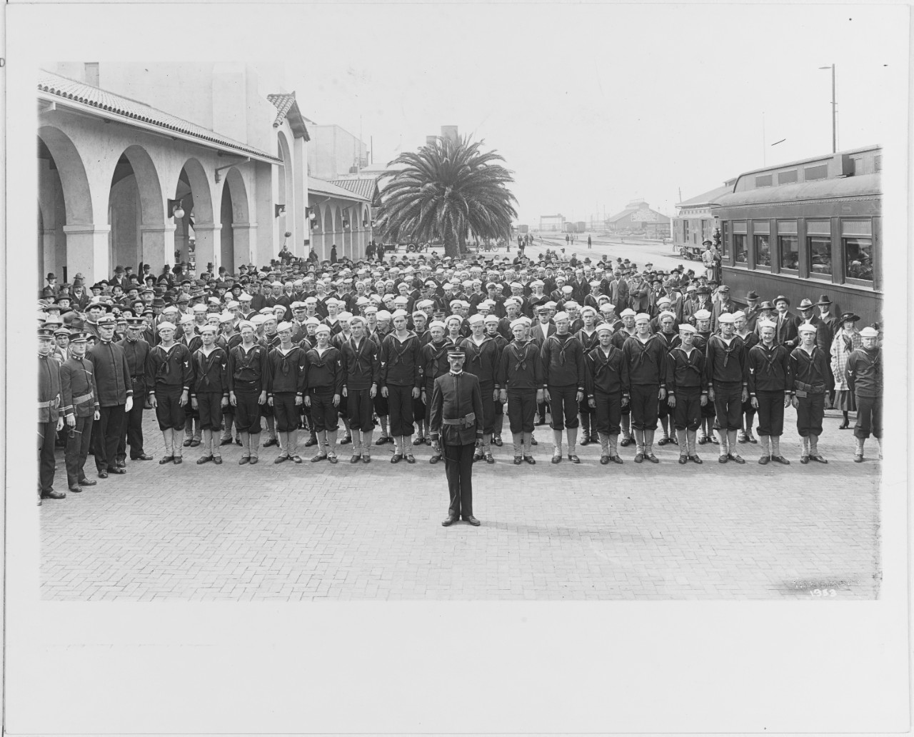 San Diego Naval Militia at Santa Fe Depot