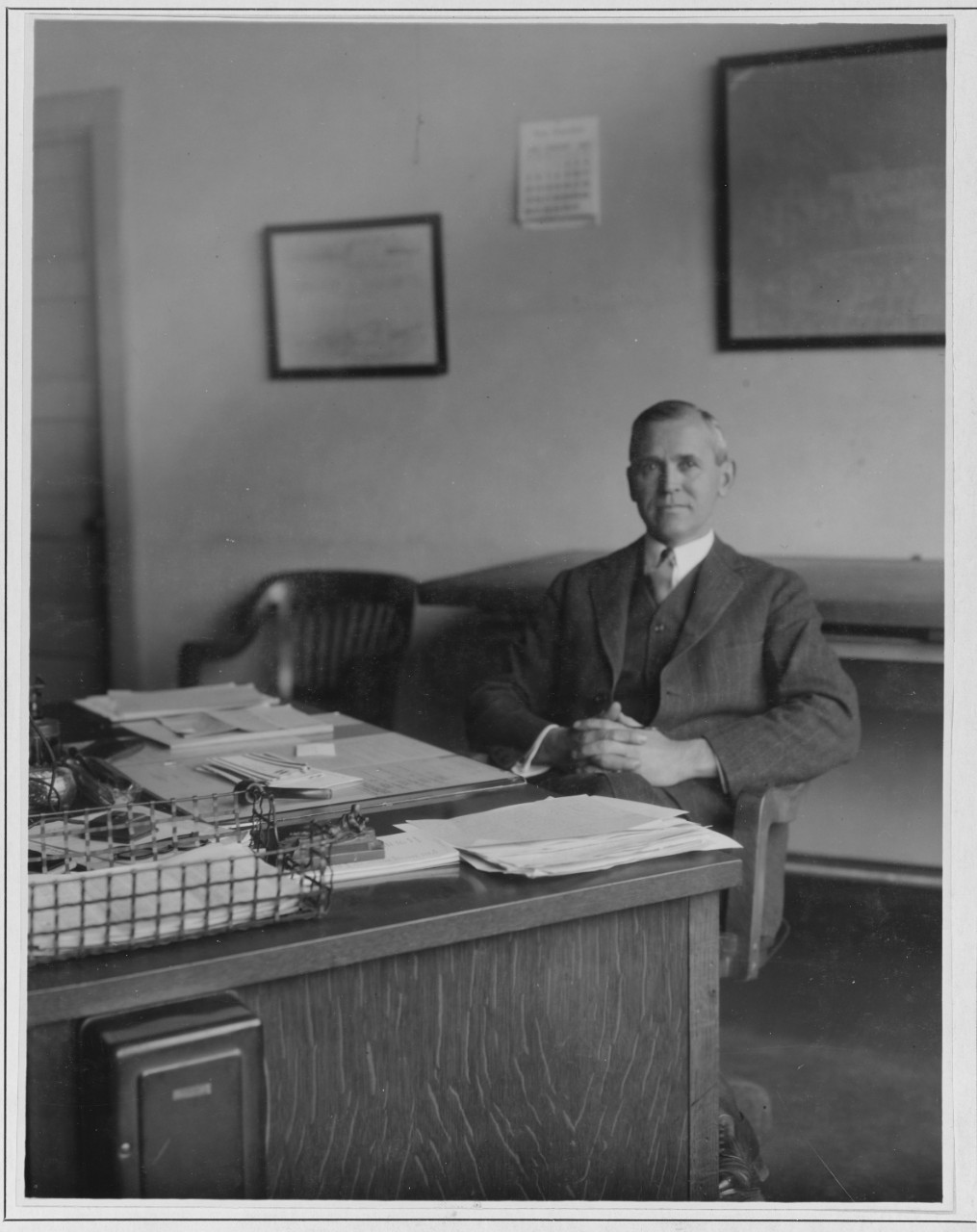 Van Keuren, A. H. Capt. (CC), USN. 1931