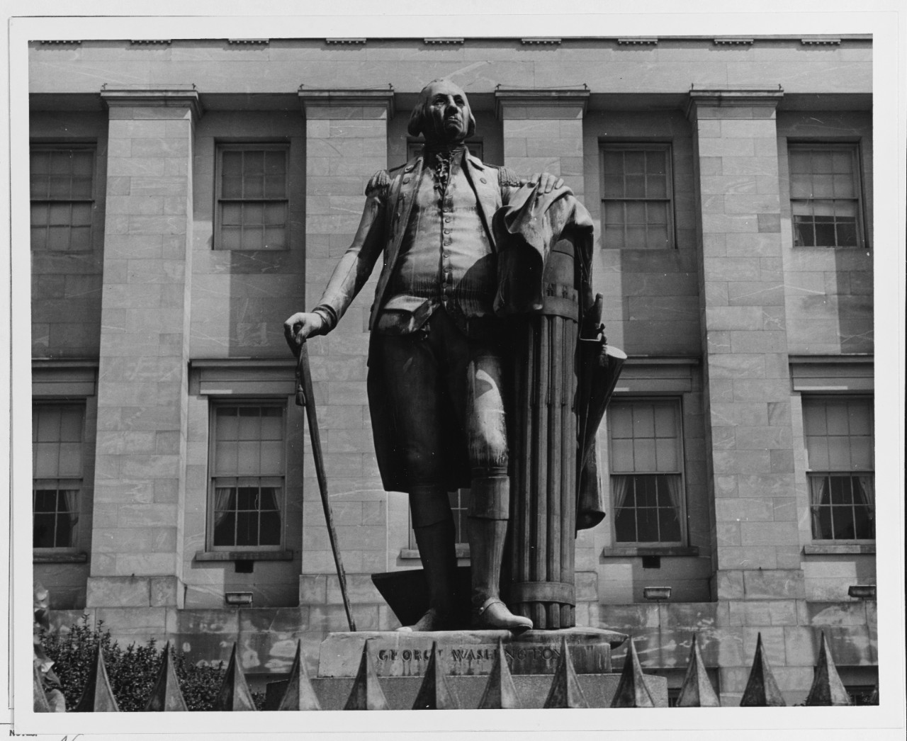 Copy of Houdon Statue of George Washington