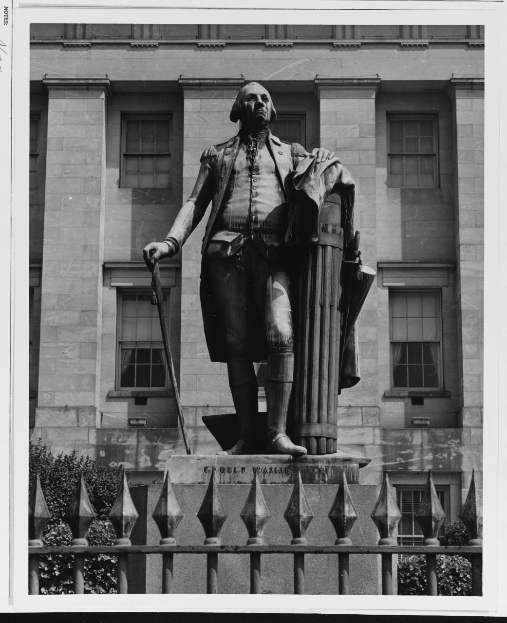 Copy of Houdon Statue of George Washington